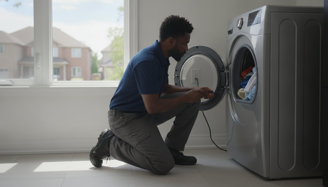 Dryer Not Starting in Ottawa? 5 Troubleshooting Steps Before You Call a Pro