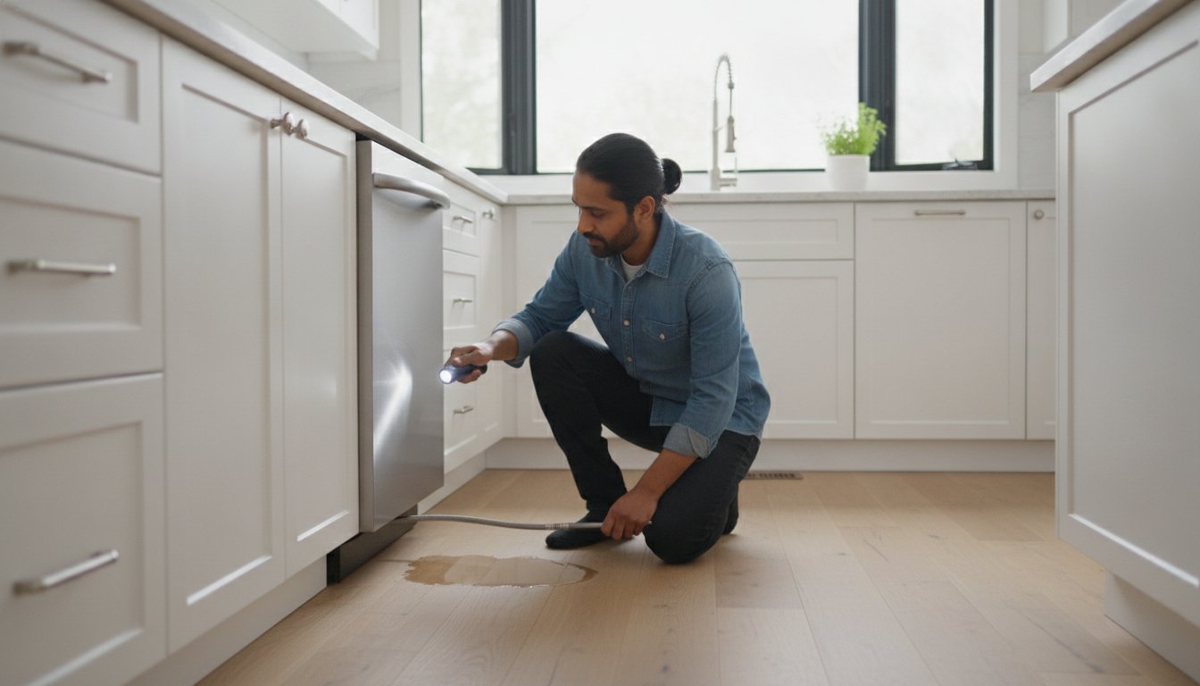 How to Fix a Leaking Dishwasher: A Homeowner’s Guide to DIY vs. Pro Repair