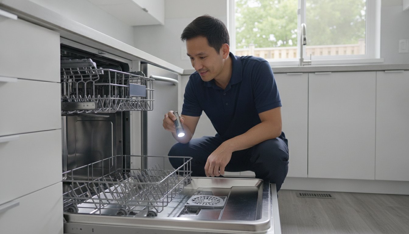Dishwasher Not Draining in Ottawa? Common Causes and Expert Fixes