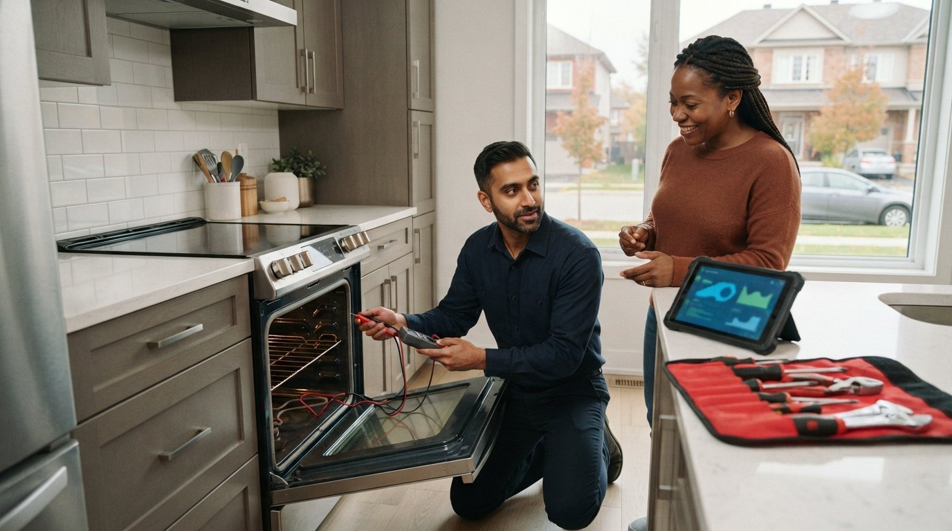 Oven repair Barrhaven: 2026 pricing and same-day service details