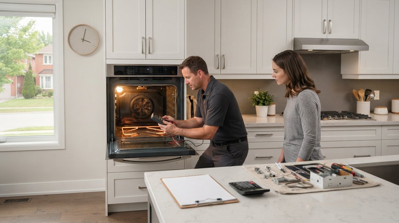 Oven repair Stittsville: Transparent pricing and same-day service