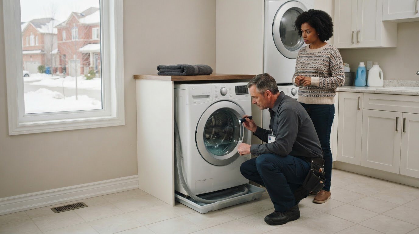 Washing Machine Won’t Drain in Nepean? Safe Checks and Repair Help