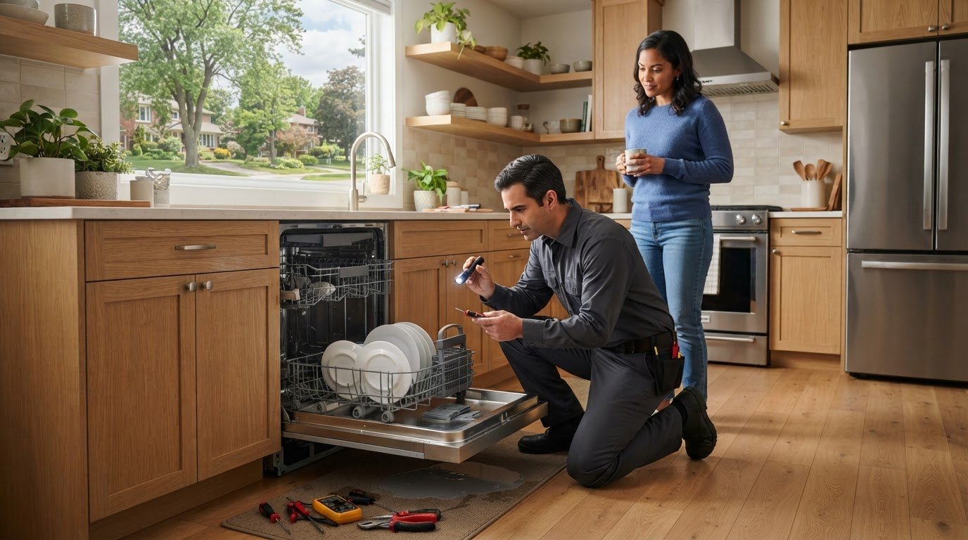Dishwasher Repair in Stittsville: What to Expect from a Local Service