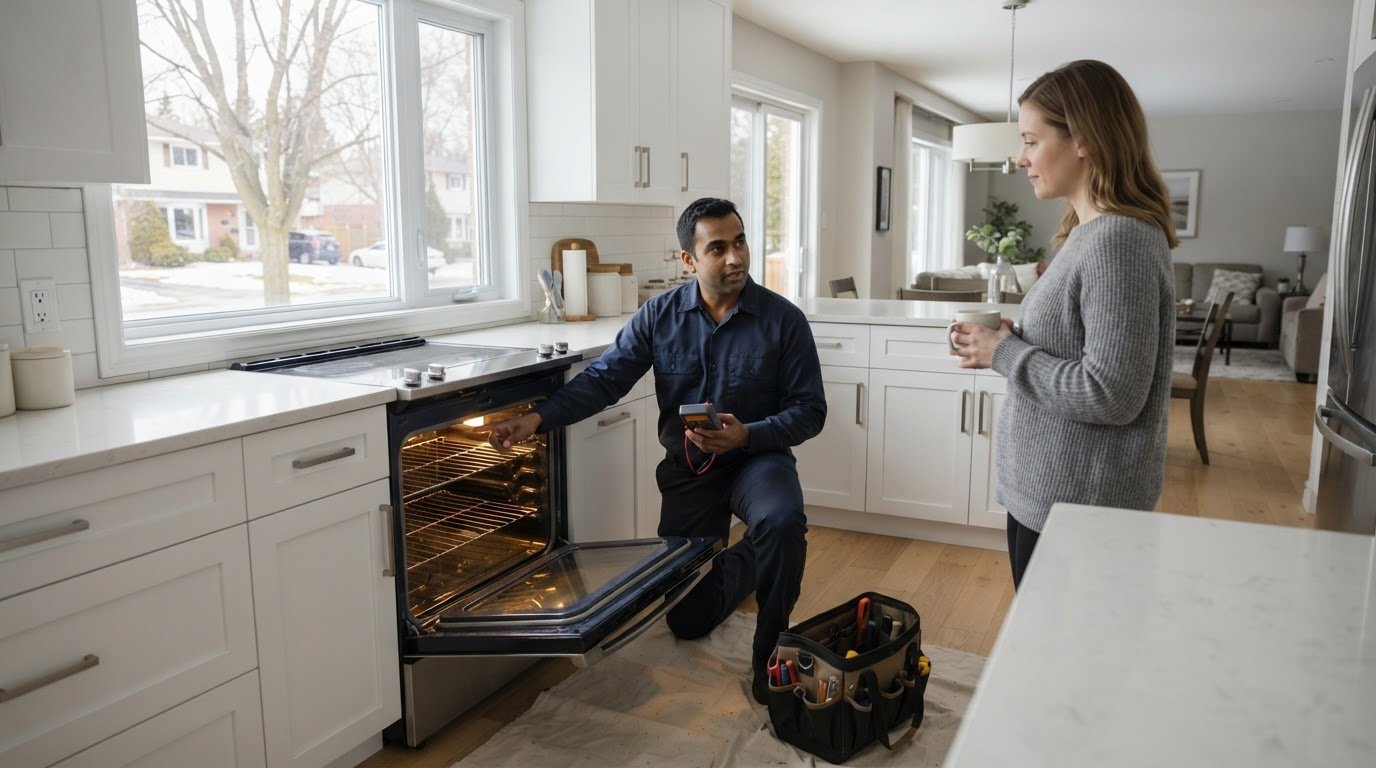Oven Repair in Nepean: What to Expect from a Trusted Local Service