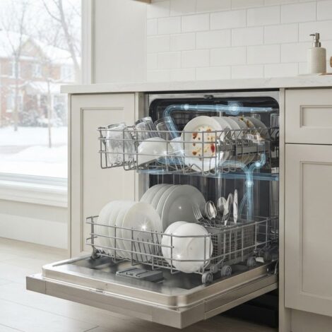 Dishwasher Not Cleaning the Top Rack in Ottawa? Causes and Next Steps