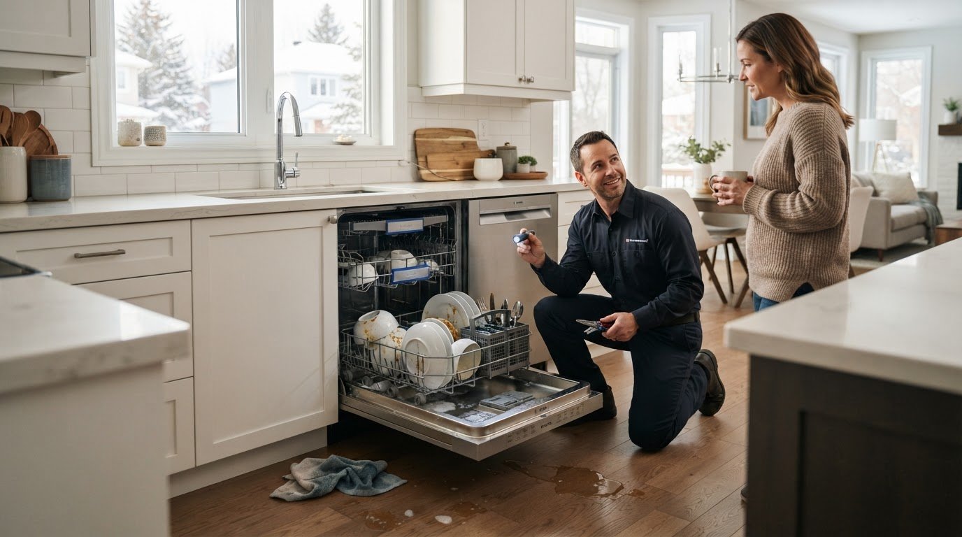 Dishwasher Repair in Kanata: What to Expect and Get Help