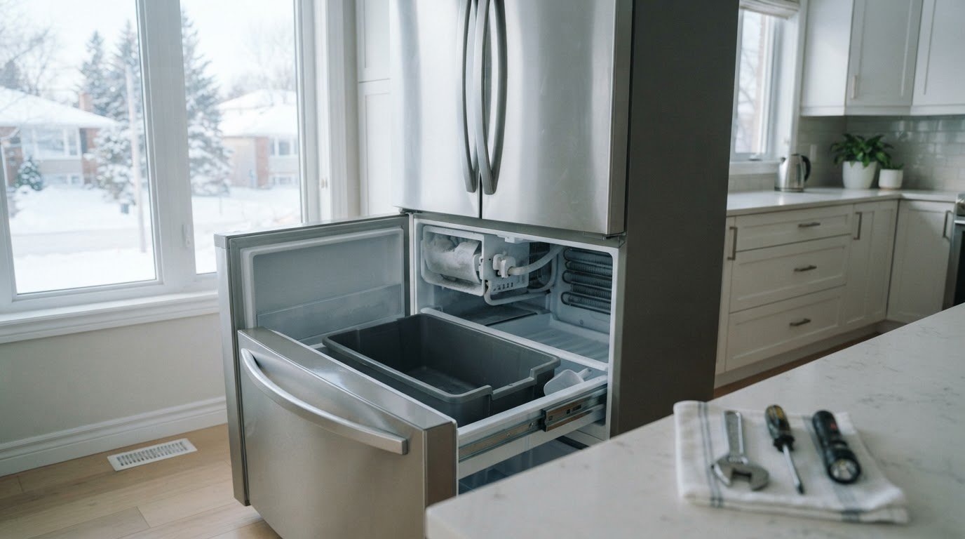 Fridge Ice Maker Not Working in Ottawa? When to Call