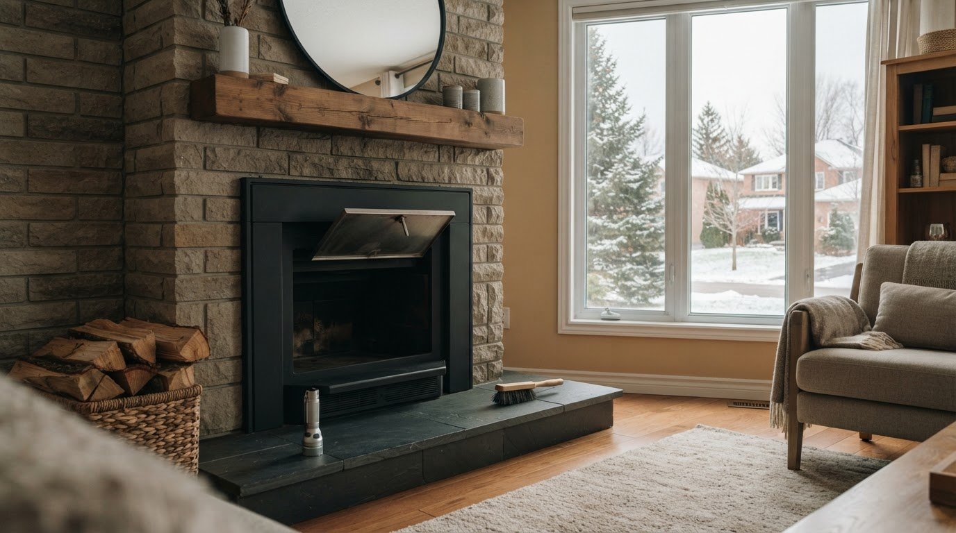 How to do a pre-winter fireplace checkup in Kanata