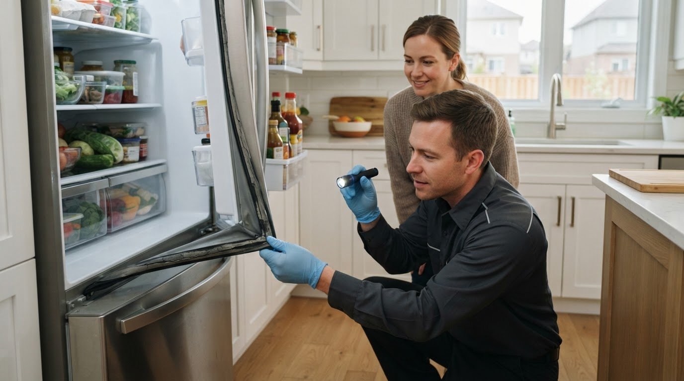 Refrigerator Door Seal Repair in Barrhaven: Signs, Causes, and Next Steps
